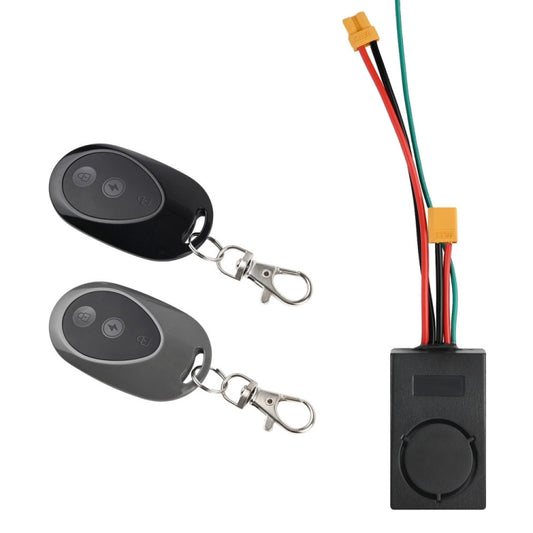 Electric Scooter 36-55V Anti-Theft Alarm Detector + 2 Remote Controller, For Xiaomi M365, For Ninebot Max G30