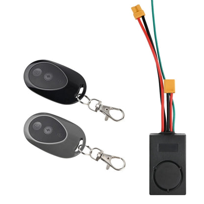 Détecteur d'alarme antivol 36-55V pour trottinette électrique + 2 télécommandes, pour Xiaomi M365, pour Ninebot Max G30