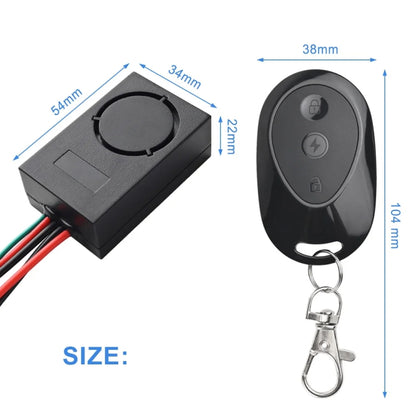 Détecteur d'alarme antivol 36-55V pour trottinette électrique + 2 télécommandes, pour Xiaomi M365, pour Ninebot Max G30