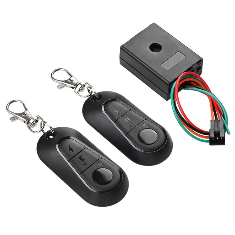 Alarme antivol universelle 36 48 60 72 V pour trottinette électrique et vélo avec télécommande, 36-72 V universel