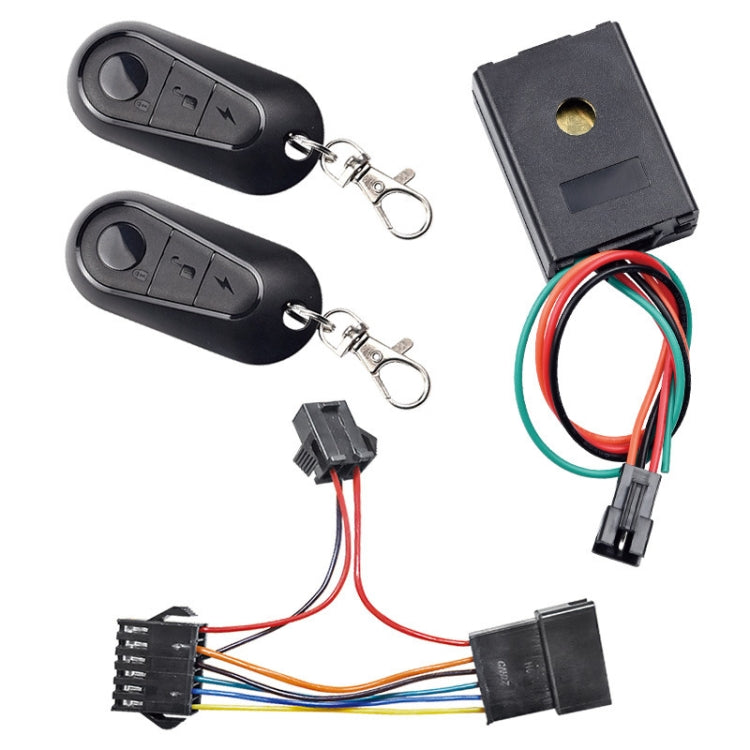 Alarme antivol universelle 36 48 60 72 V pour trottinette électrique et vélo avec télécommande, 36-72 V universel