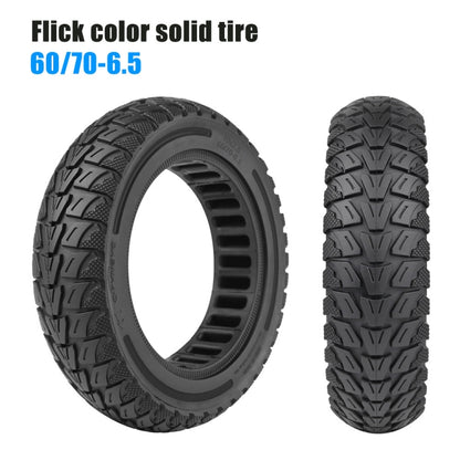 Pour trottinette électrique Ninebot Max G30 10 x 2,5 pouces Pneu plein Flick Color
