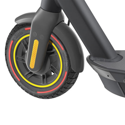 Pour trottinette électrique Ninebot Max G30 10 x 2,5 pouces Pneu plein Flick Color