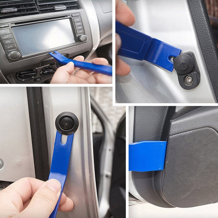 Kit d'outils d'urgence auxiliaires de démontage pour réparation audio de voiture, Orange 18 pièces/ensemble, Rouge violet 18 pièces/ensemble, Rouge 22 pièces/ensemble, Bleu 22 pièces/ensemble, Bleu 23 pièces/ensemble, 27 pièces/ensemble