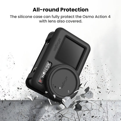 For DJI Osmo Action 4 / 3 aMagisn Silicone Protection Case Camera Protection Accessories