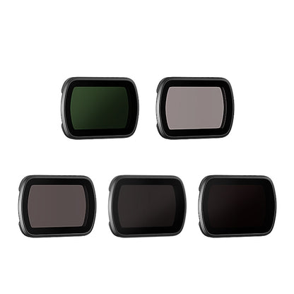 For DJI Osmo Pocket 3 aMagisn HD Double Sided Coated Filters Sports Camera Protective Goggles, CPL, ND16+ND64+ND256 + CPL, ND16+ND64+ND256+ND1000