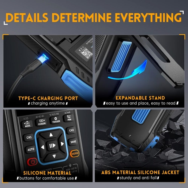 FNIRSI 3 In 1 Handheld Digital Oscilloscope Dual-Channel Multimeter