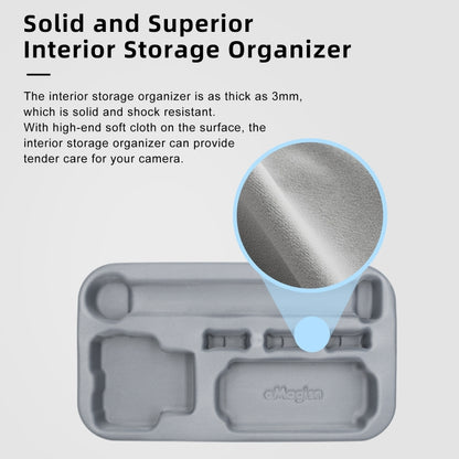 For DJI Osmo Action 4 aMagisn Medium Storage Pack Protection Movement Camera Accessories, For DJI Osmo Action 4