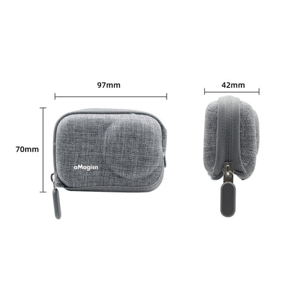 For DJI Osmo Action 4 / 3 aMagisn Body Bag Mini Storage Shell, For DJI Osmo Action 4 / 3