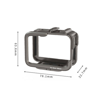 For GoPro HERO11 Black /10 Black /9 Black aMagisn Ultra-Light Metal Rabbit Cage Protection Border, For GoPro HERO11 Black /10 Black /9 Black