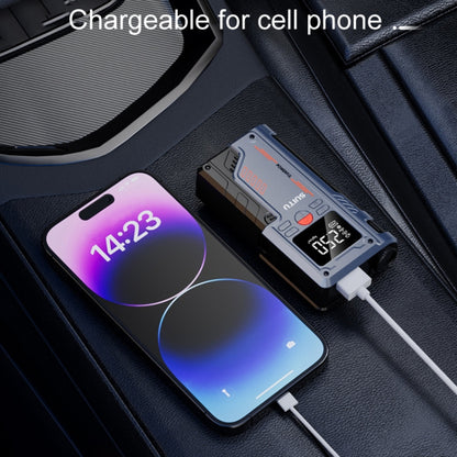 SUITU ST-9631 8 pièces/ensemble, pompe gonflable de démarrage d'urgence pour batterie de voiture portable, clip ordinaire