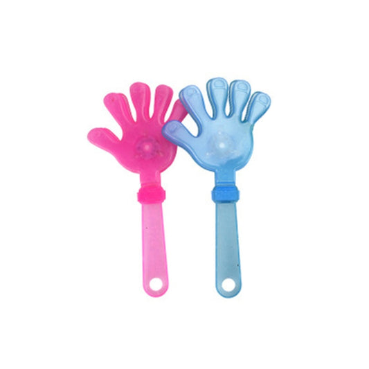 2pcs Mains applaudissantes lumineuses à claquer, accessoires d'encouragement événementiels, couleur aléatoire, 24cm, 28cm
