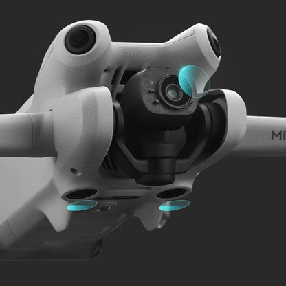 Pour Film trempé anti-rayures pour capteur/objectif DJI Mini 4 Pro, 2 ensembles