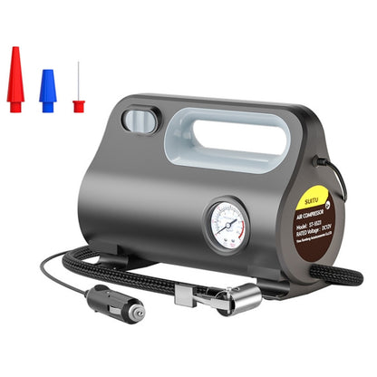SUITU ST-5523 Vehicle Portable Pneumatic Pump With Cable Powerful Automobile Tire Inflator, Pointer, Digital