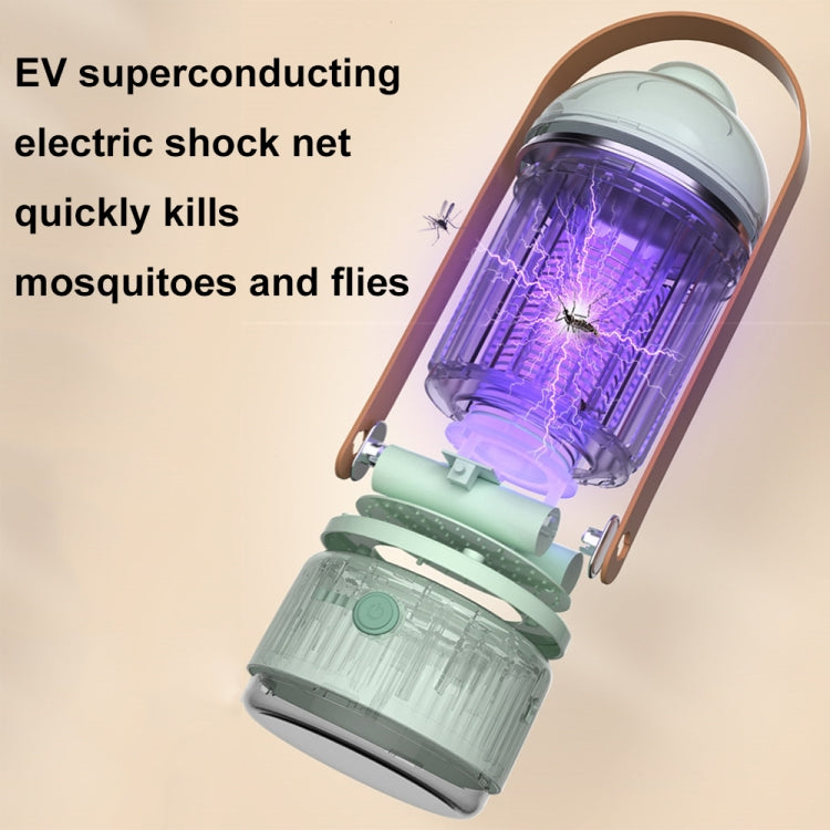 Lampe Anti-Moustiques Électrique de Nuit pour la Maison, Tueur de Moustiques pour Camping en Plein Air, Modèle à Brancher, 2000 mAh, 4000 mAh