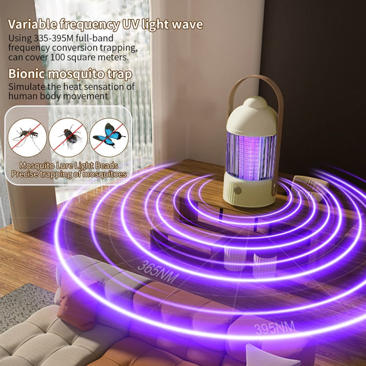 Lampe Anti-Moustiques Électrique de Nuit pour la Maison, Tueur de Moustiques pour Camping en Plein Air, Modèle à Brancher, 2000 mAh, 4000 mAh