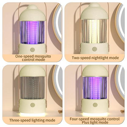 Lampe Anti-Moustiques Électrique de Nuit pour la Maison, Tueur de Moustiques pour Camping en Plein Air, Modèle à Brancher, 2000 mAh, 4000 mAh