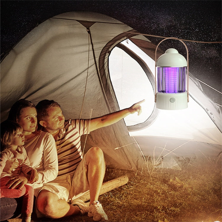 Lampe Anti-Moustiques Électrique de Nuit pour la Maison, Tueur de Moustiques pour Camping en Plein Air, Modèle à Brancher, 2000 mAh, 4000 mAh