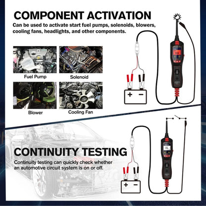 JDiag 6-30V Electrical Detector Fuel Injector Signal Detection Vehicle System Diagnosis, P150