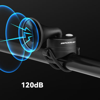 BENGGUO Bicycle Portable Electric Horn Children Bicycle Bell, Battery, Charging Model