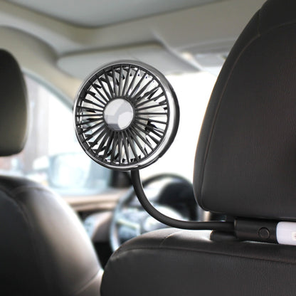Ventilateur de siège de voiture à double tête avec lumière, F310