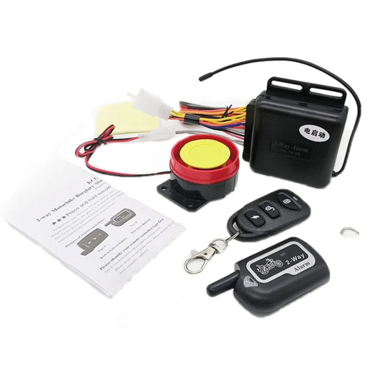 Dispositif antivol moto à vibration et télécommande bidirectionnelle YL-B011