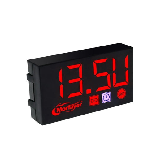Voltímetro digital compacto con pantalla LED, 3 en 1 rojo, 3 en 1 azul, 3 en 1 blanco, 3 en 1 verde, 2 en 1 temperatura rojo, 2 en 1 temperatura azul, 2 en 1 temperatura blanco, 2 en 1 temperatura verde, 2 en 1 temperatura del agua rojo...