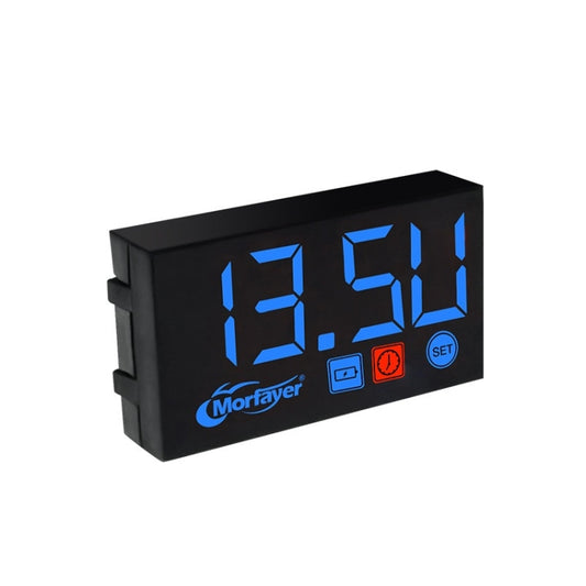 Voltímetro digital compacto con pantalla LED, 3 en 1 rojo, 3 en 1 azul, 3 en 1 blanco, 3 en 1 verde, 2 en 1 temperatura rojo, 2 en 1 temperatura azul, 2 en 1 temperatura blanco, 2 en 1 temperatura verde, 2 en 1 temperatura del agua rojo...