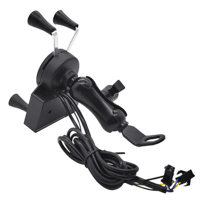 Motorcycle Mobile Phone Charging Stand With Bluetooth MP3 Speaker