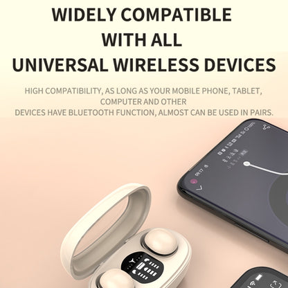 Mini TWS Bluetooth Earphones With Rectangular Bin Noise Reduction Long Life Sleep Wireless Music Earbuds, mini13s