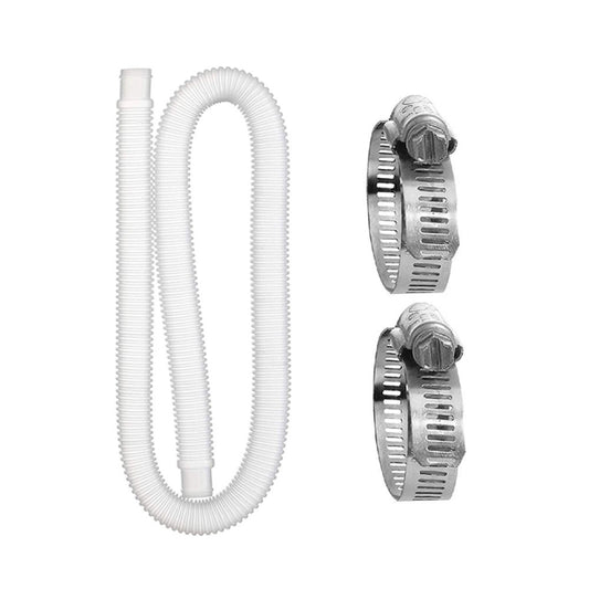 Pour pompe de filtration de piscine Intex de remplacement, 1 tuyau 2 colliers, 2 tuyaux 4 colliers, 1 tuyau 2 colliers bleu, 2 tuyaux 4 colliers bleus