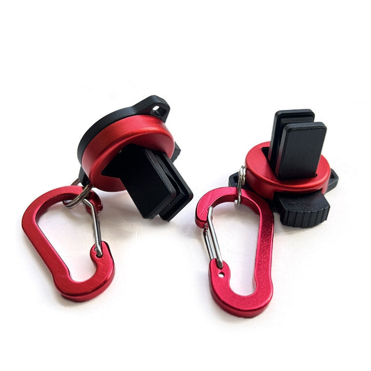 Soporte para cañas de pescar LUYA con clip para cañas de 2 mm a 11 mm.