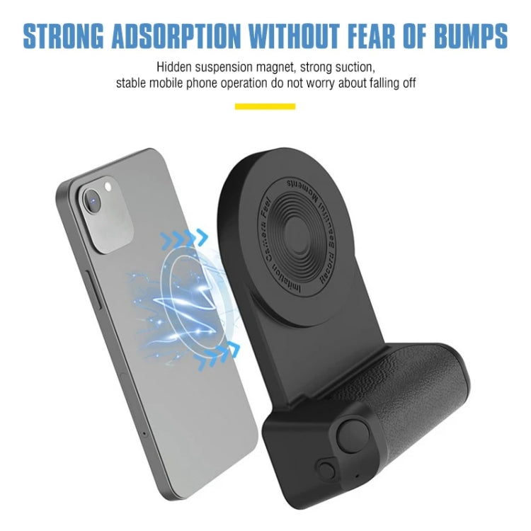 Camera Shape Bluetooth Magnetic Rotating Photo Handle Desktop Stand
