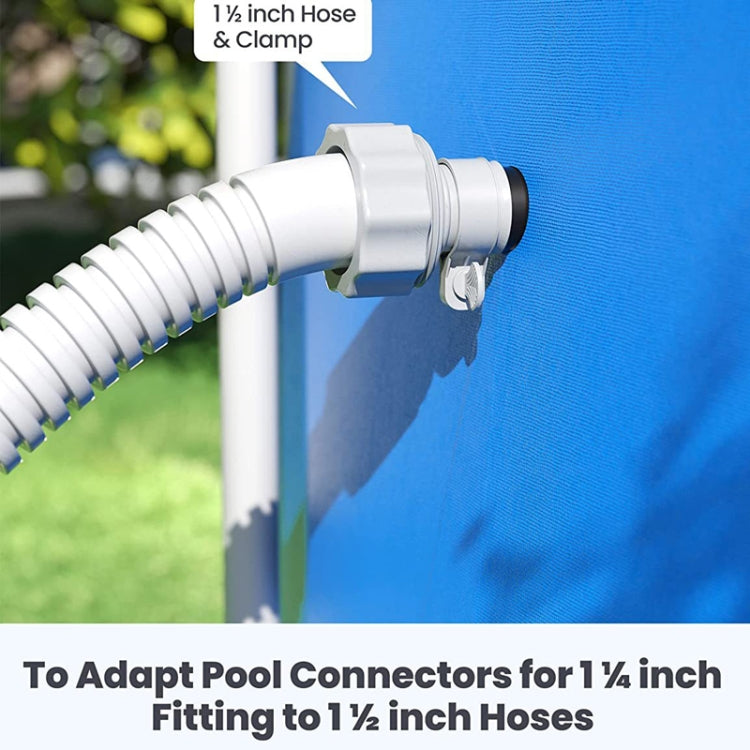 Pour raccords de pompe de piscine Intex 10722 / 25009 Adaptateur de tuyau de type B, 1 adaptateur de type B
