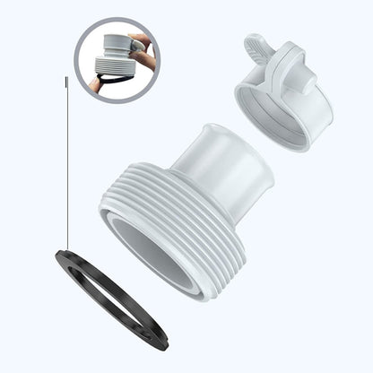 Pour raccords de pompe de piscine Intex 10722 / 25009 Adaptateur de tuyau de type B, 1 adaptateur de type B