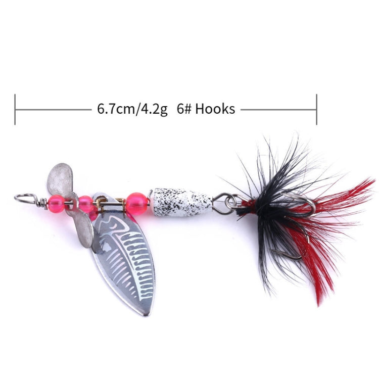 HENGJIA Leurre de pêche composé de paillettes métalliques, leurre factice pour la pêche en eau douce, SP018, SP019, SP020, SP021, SP022, SP023, SP030