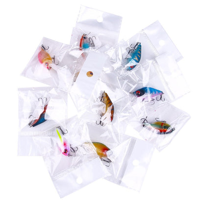 10 couleurs / Ensemble HENGJIA CB073 Leurres de Pêche Lua Leurre Artificiel, 4.5cm 4.1g