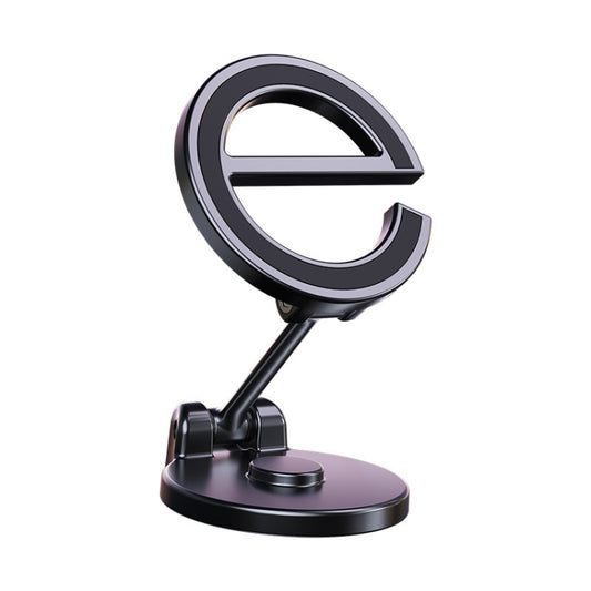 Support de Téléphone de Voiture Magnétique Pliable Lettre E Support de Navigation Rotatif pour Tableau de Bord à Coller, D38
