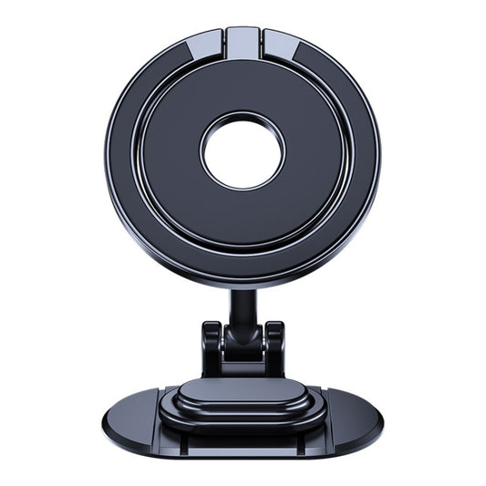 Support de téléphone magnétique pliable pour voiture, rotatif, pour tableau de bord, D50-1