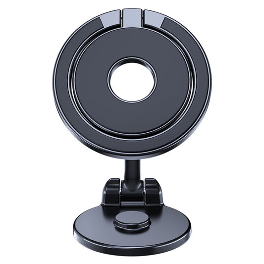 Support de téléphone de voiture magnétique pliable, rotatif, pour tableau de bord, support de navigation adhésif, D50
