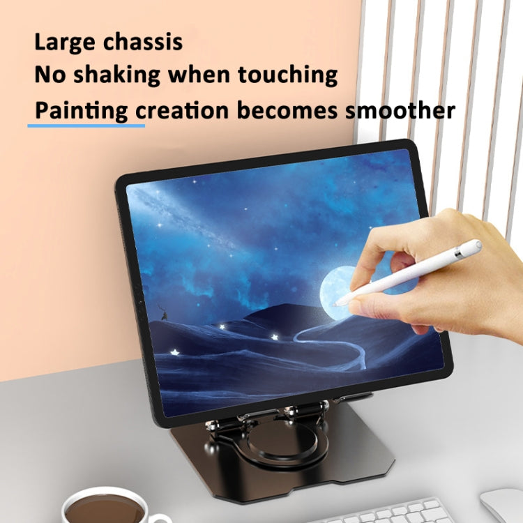 Metal Cooling Tablet Stand Rotatable Adjustable Base Support