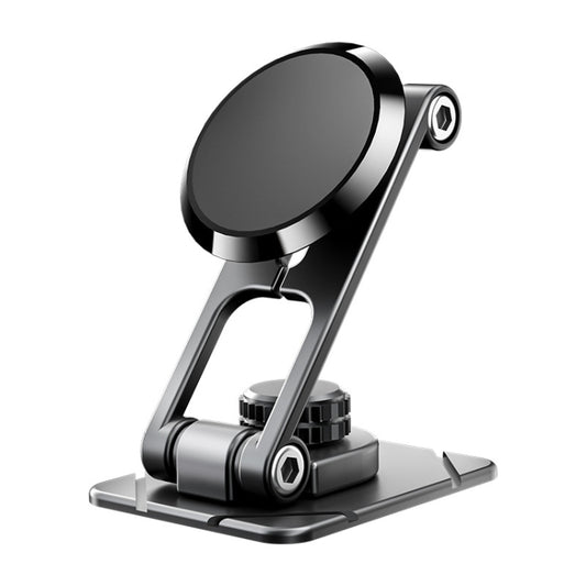 Support de téléphone de voiture suspendu pliable magnétique adhésif en métal, D30