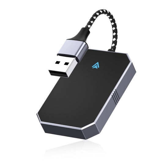 Boîtier CarPlay – Adaptateur Bluetooth filaire vers sans fil, pour Android, pour iOS, 2 en 1