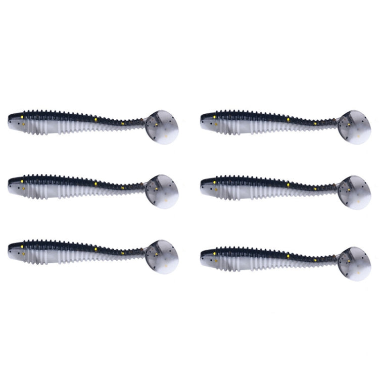 HENGJIA Spaghetti Worm Leurre Souple T-Tail Spirale pour la Pêche, 4.5cm 10pcs/Paquet, 5.5cm 10pcs/Paquet, 7.5cm 6pcs/Paquet