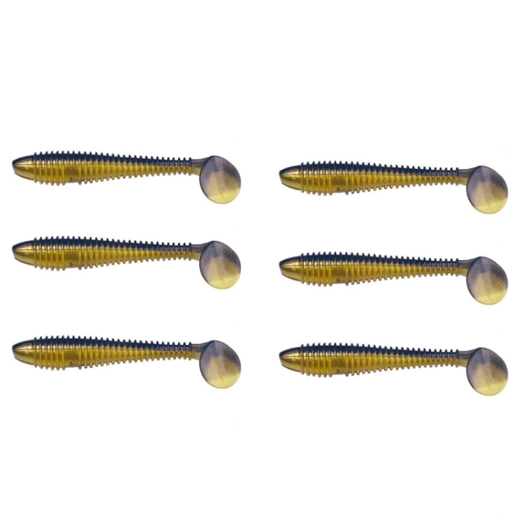 HENGJIA Spaghetti Worm Leurre Souple T-Tail Spirale pour la Pêche, 4.5cm 10pcs/Paquet, 5.5cm 10pcs/Paquet, 7.5cm 6pcs/Paquet