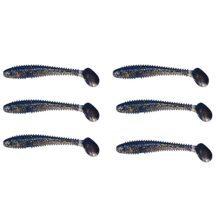 HENGJIA Spaghetti Worm Leurre Souple T-Tail Spirale pour la Pêche, 4.5cm 10pcs/Paquet, 5.5cm 10pcs/Paquet, 7.5cm 6pcs/Paquet