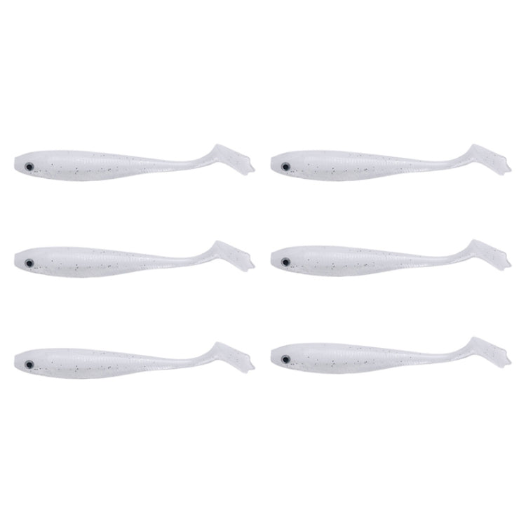 HENGJIA Leurre souple à queue en T pour pêche en eau douce, 7,5 cm, 10 pièces/paquet, 10,5 cm, 6 pièces/paquet