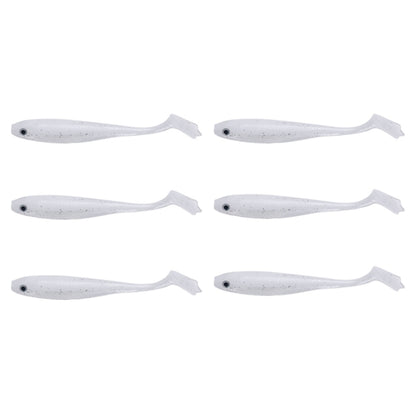HENGJIA Leurre souple à queue en T pour pêche en eau douce, 7,5 cm, 10 pièces/paquet, 10,5 cm, 6 pièces/paquet