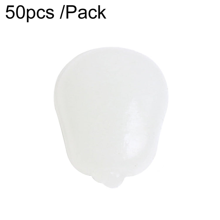HENGJIA SO183 Leurres souples flottants en forme de maïs pour la pêche au leurre (Leurres de dummy en plastique), lot de 50