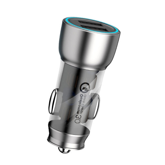 Chargeur de voiture rapide double port QIAKEY, un vers deux allume-cigares, TK518 Café, TK518 Bleu, TK515 Café, TK515 Bleu, TK519 Café